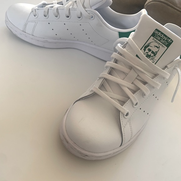 Stan smith Adidas Size 4.5 (Worn Twice) - Picture 3 of 5
